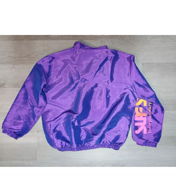 Urban Outfitters Purple Wind Breaker Surf Style Exclusive Size Small - Picture 6 of 6